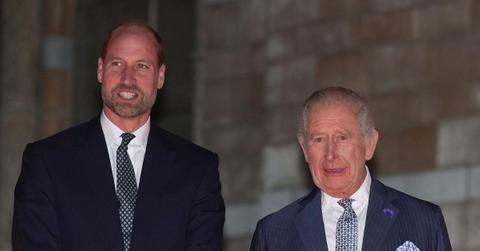 picture of prince william and knig charles