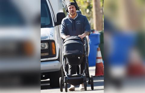 vanderpump rules jax taylor stroller slippers son photos returns sword tom sandoval tape r