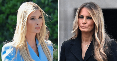 Split photo of Ivanka Trump, Melania Trump