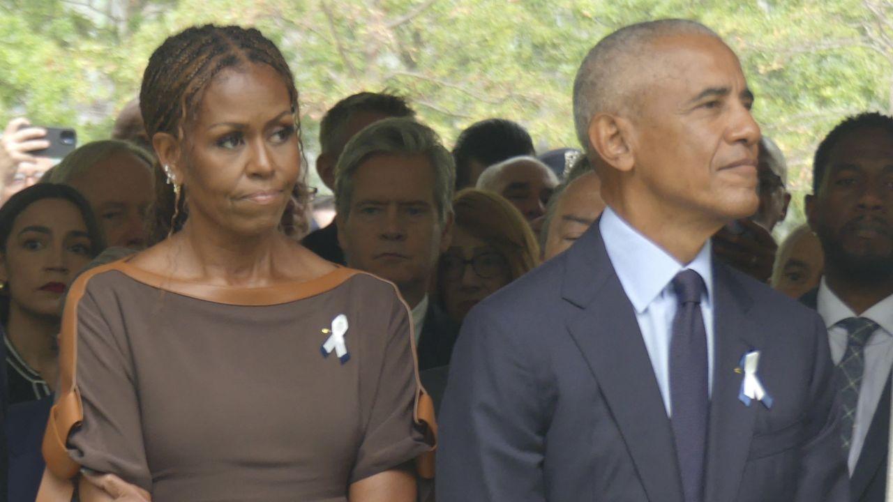 Photo of Michelle and Barack Obama