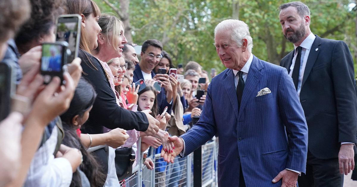 king charles iii bodyguards fake hands video tiktok