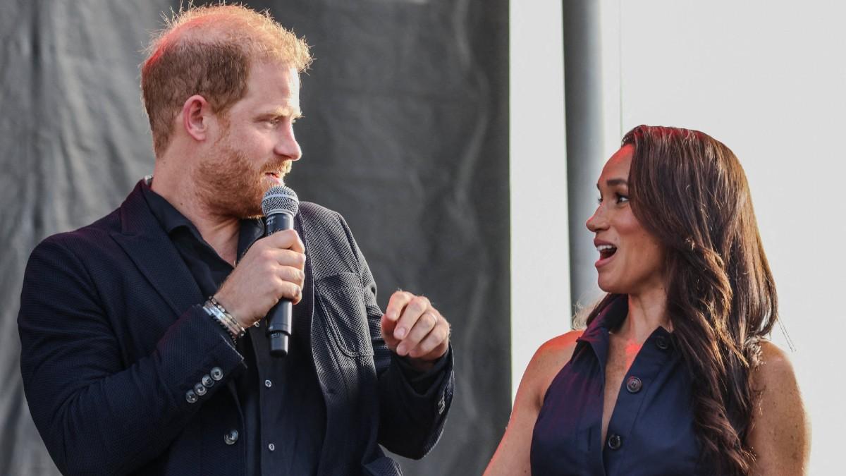 Photo of Prince Harry and Meghan Markle