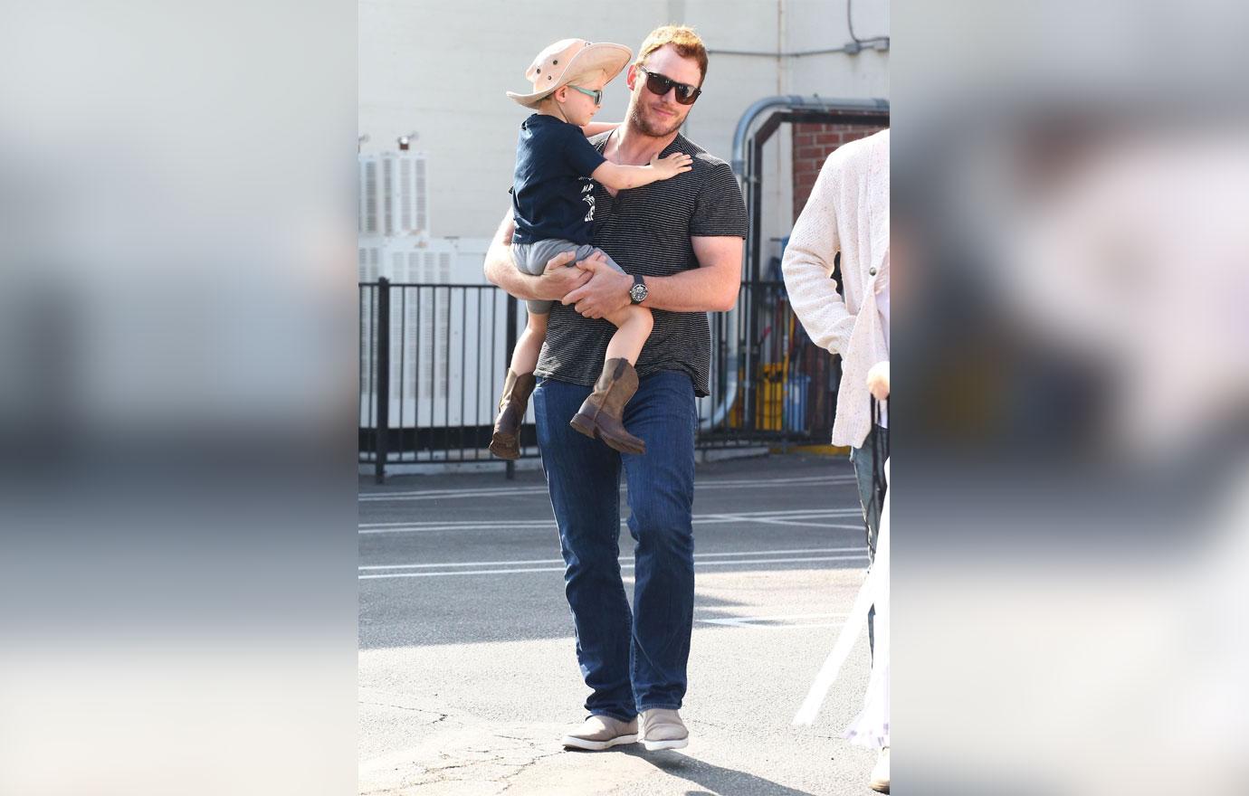 Chris Pratt son jack after divorce