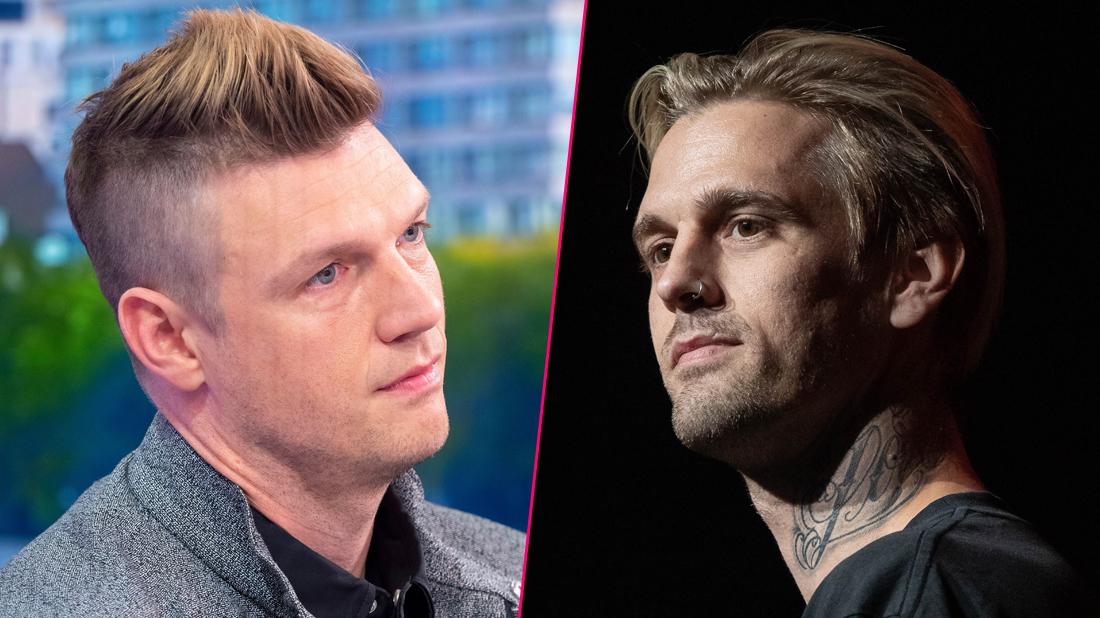 Nick Carter Split Looking Angry At Brother Aaron After Filing Restraining Order