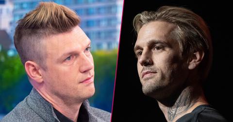 Nick Carter Split Looking Angry At Brother Aaron After Filing Restraining Order