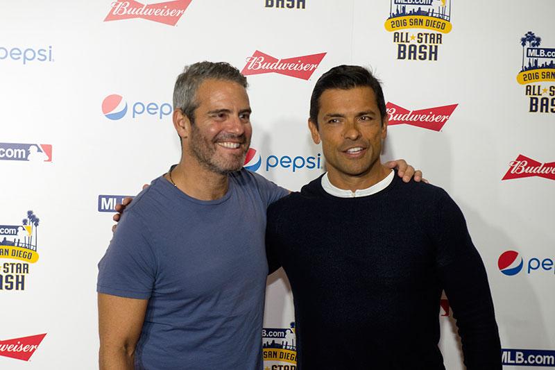 //Andy Cohen and Mark Consuelos