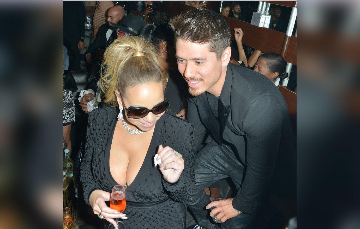 Mariah Carey Rocked Sunglasses Inside at Floyd Mayweather's Birthday