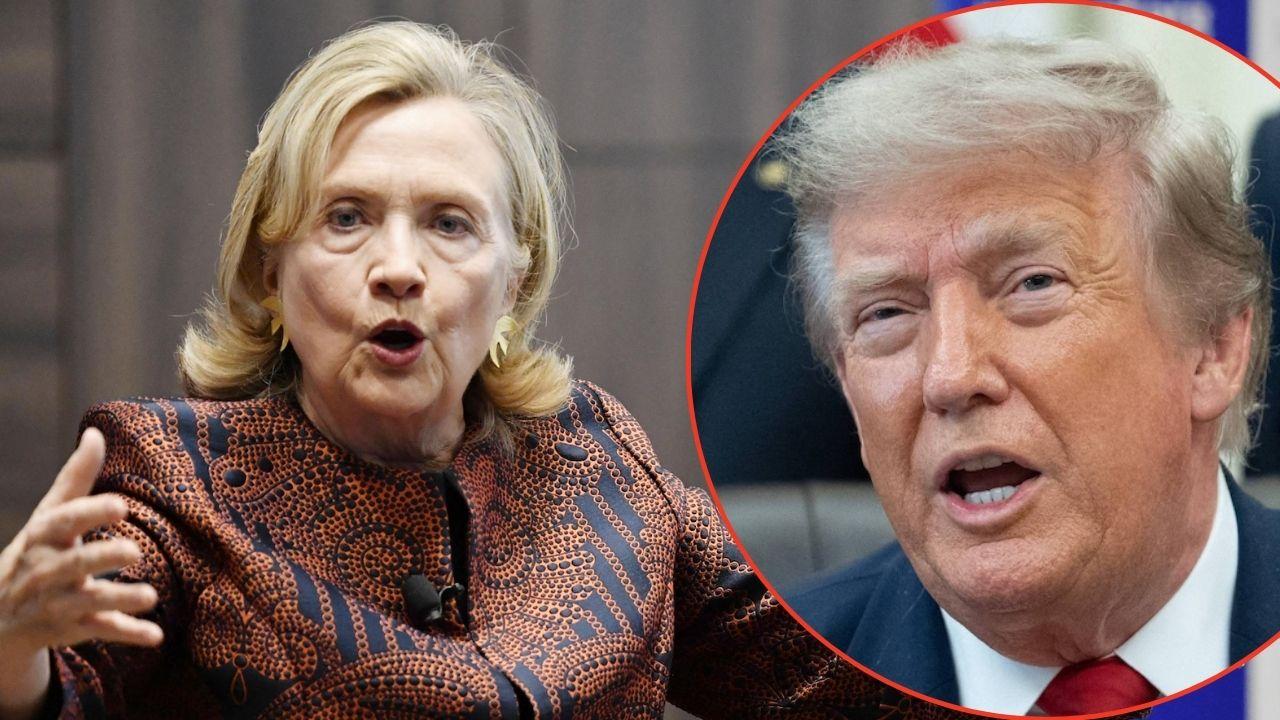 Photo of Hillary Clinton, Donald Trump
