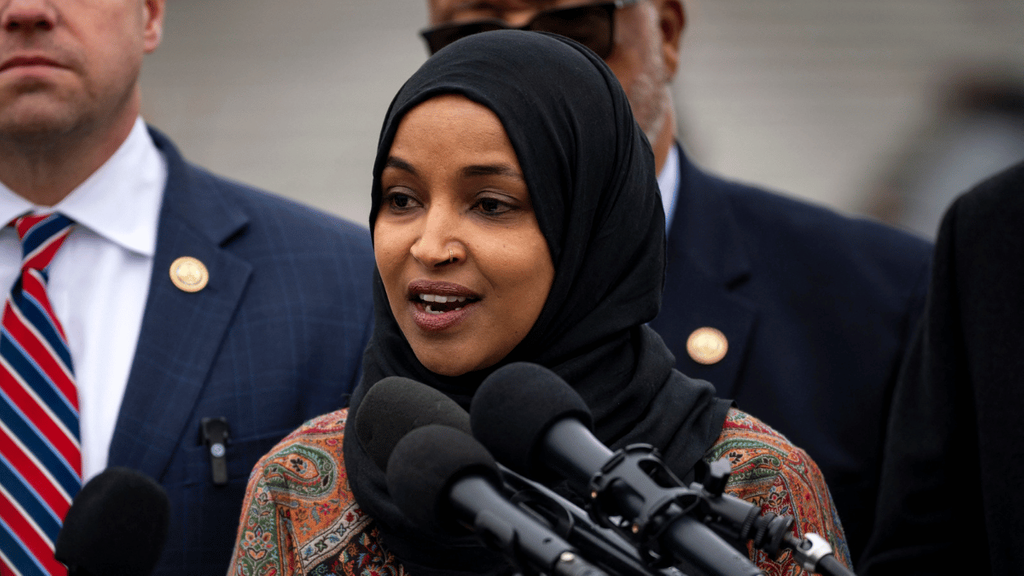 Trump Insults Ilhan Omar After Congresswoman is Attacked at Town Hall
