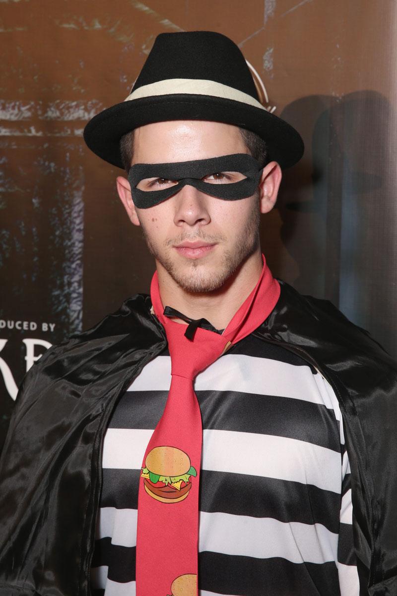 //Nick Jonas attends the Maxim Halloween Party where guests sipped on Ardbeg Whisky