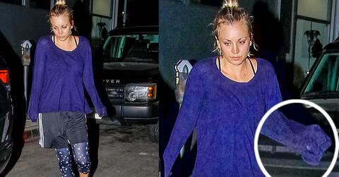 Kaley Cuoco Divorce Ryan Sweeting Ring Covered