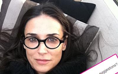 //demi moore twittername twit post