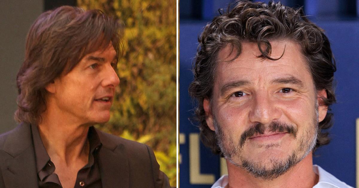 Composite photo of Tom Cruise and Pedro Pascal