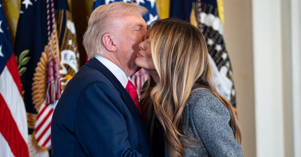 Photo of Donald Trump, Melania Trump