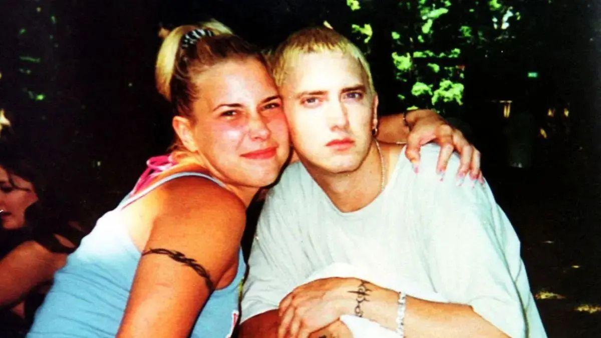 Kim Scot Mathers and Eminem 
