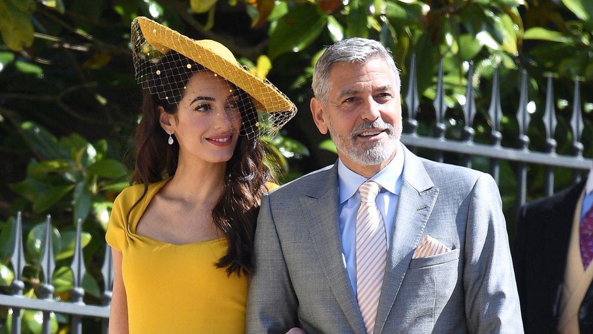 Photo of Georga and Amal Clooney