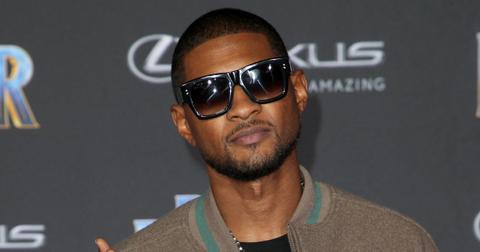 usher gf jennifer goicoechea marriage license super bowl lviii report