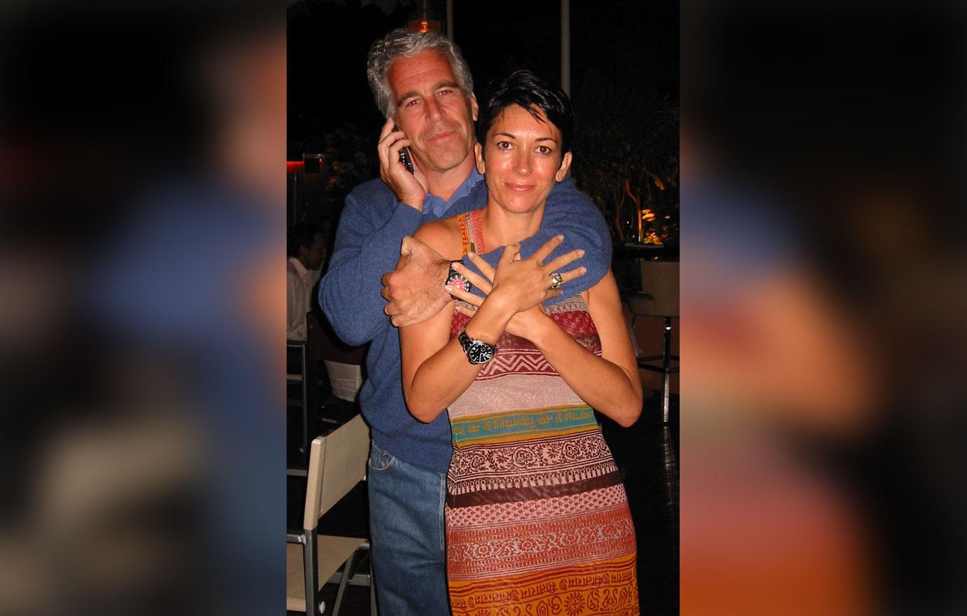 ghislaine maxwell rubbing jeffrey epstein feet photos jury sex trafficking trial couple