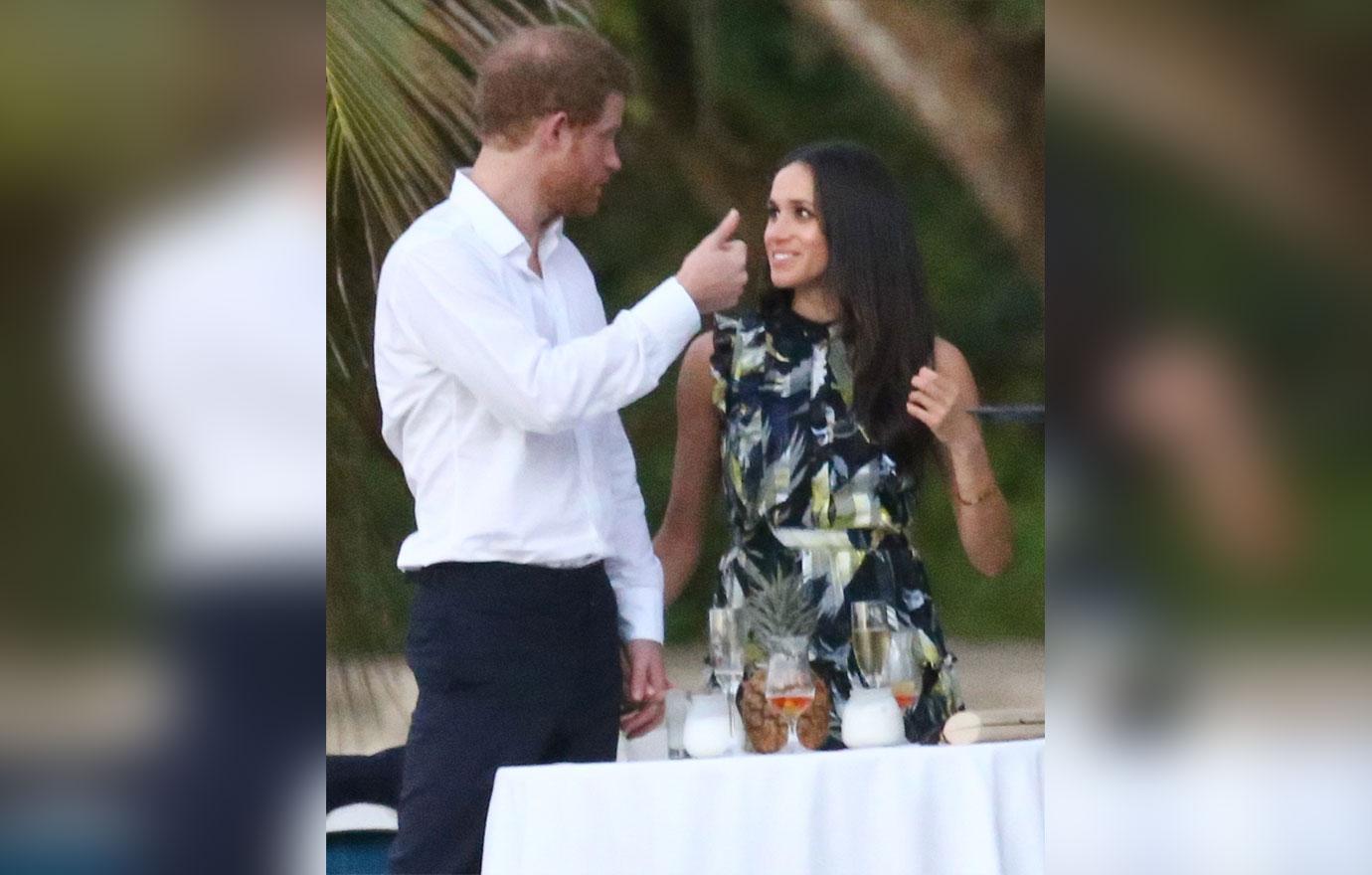 Prince Harry Meghan Markle Engaged Rumors Jamaica Wedding Pics