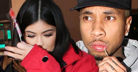 Kylie Jenner & Tyga Relationship Problems -- Kylie Cries In Intense Video