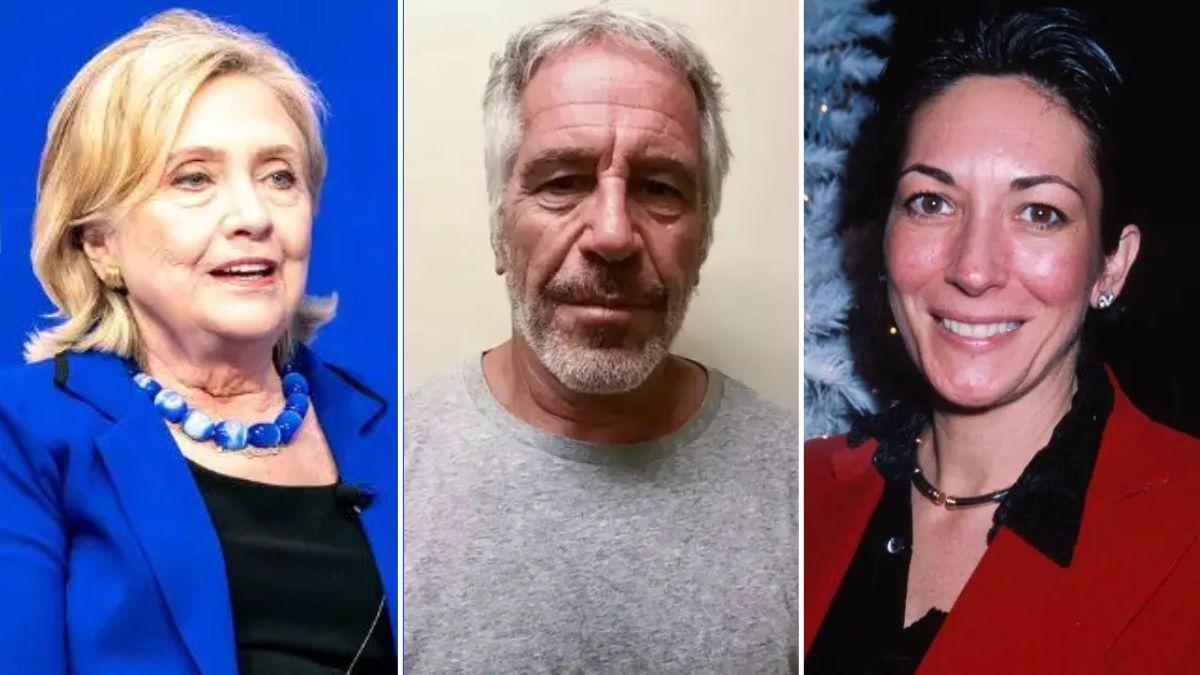 hillary clinton, jeffrey epstein, ghislaine maxwell