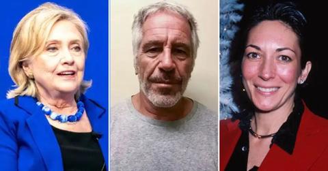 hillary clinton, jeffrey epstein, ghislaine maxwell