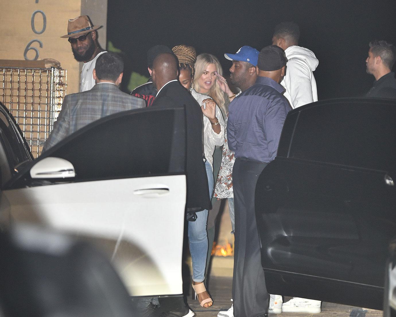 Khloe Kardashian Tristan Thompson Date Friends