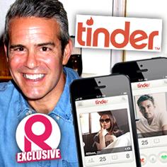 //andy cohen joins tinder creates new reality show  sq