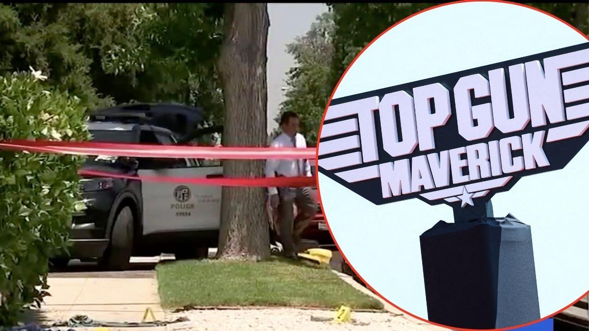 picture of house James Handy was found stabbed and Tog Gun logo