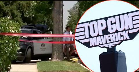 picture of house James Handy was found stabbed and Tog Gun logo