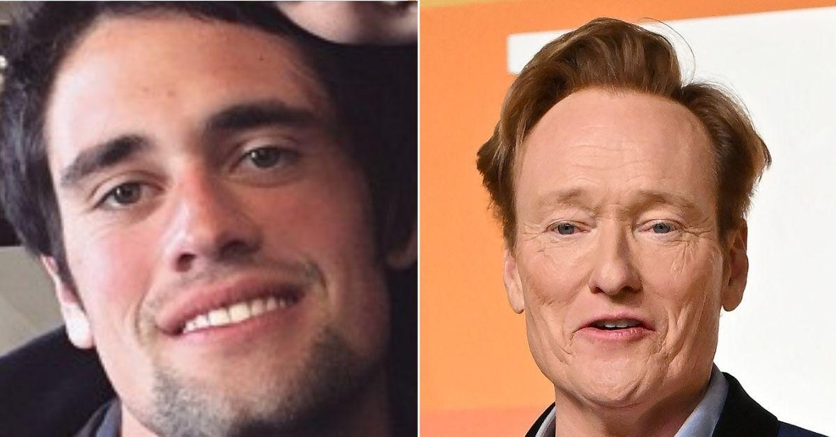 picture of Nick Reiner and Conan O'Brien