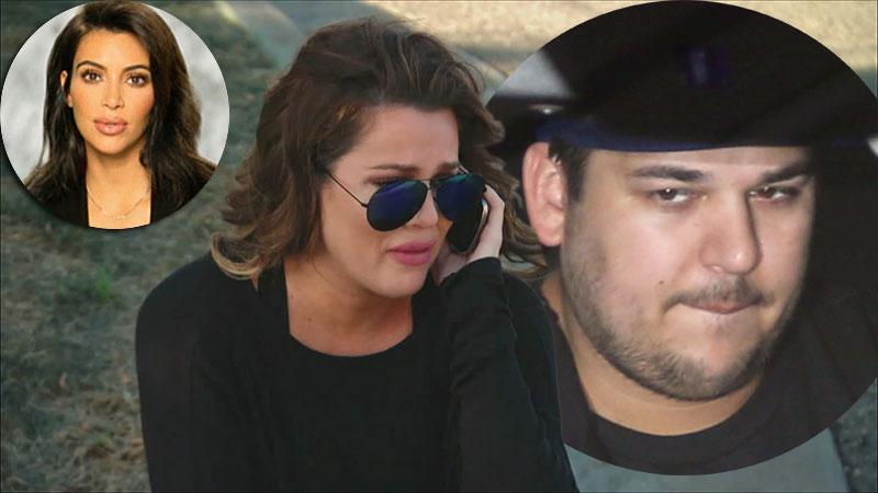 Kim Kardashian Orders Khloe To Kick Rob Out