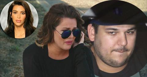 Kim Kardashian Orders Khloe To Kick Rob Out
