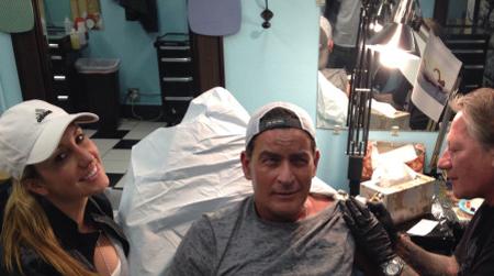 //charlie sheen tattoo