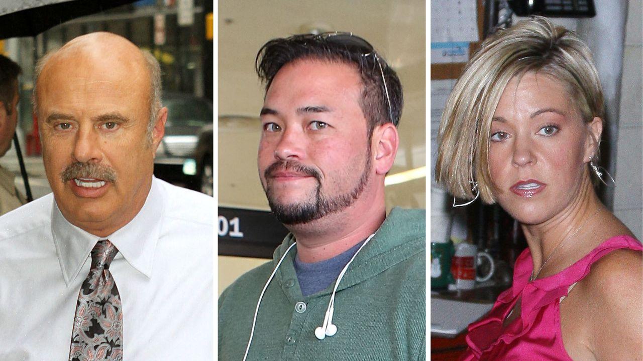 Photo of Dr. Phil McGraw, Jon and Kate Gosselin