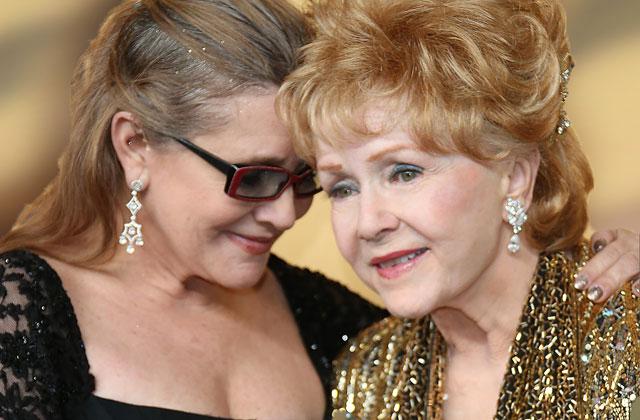 Carrie Fisher Debbie Reynolds HBO Documentary Bruised Face Fall Pics