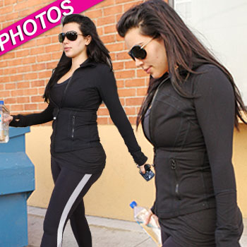 //kim kardashian workout gym