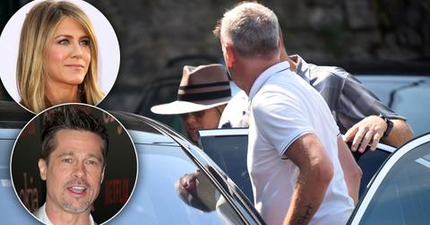 Jennifer Aniston Leaves Clooney House Brad Pitt