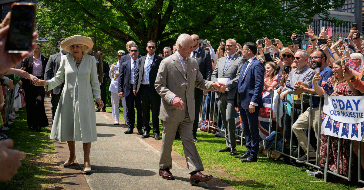 king charles australia visit