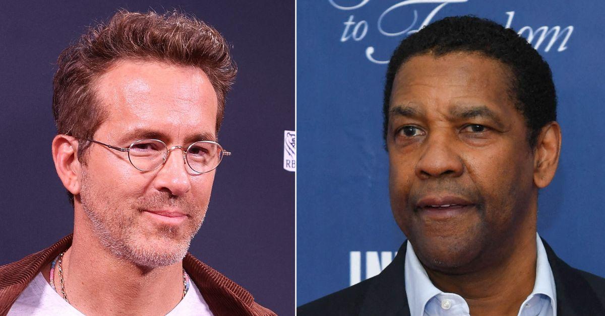 Photo of Ryan Reynolds and Denzel Washington
