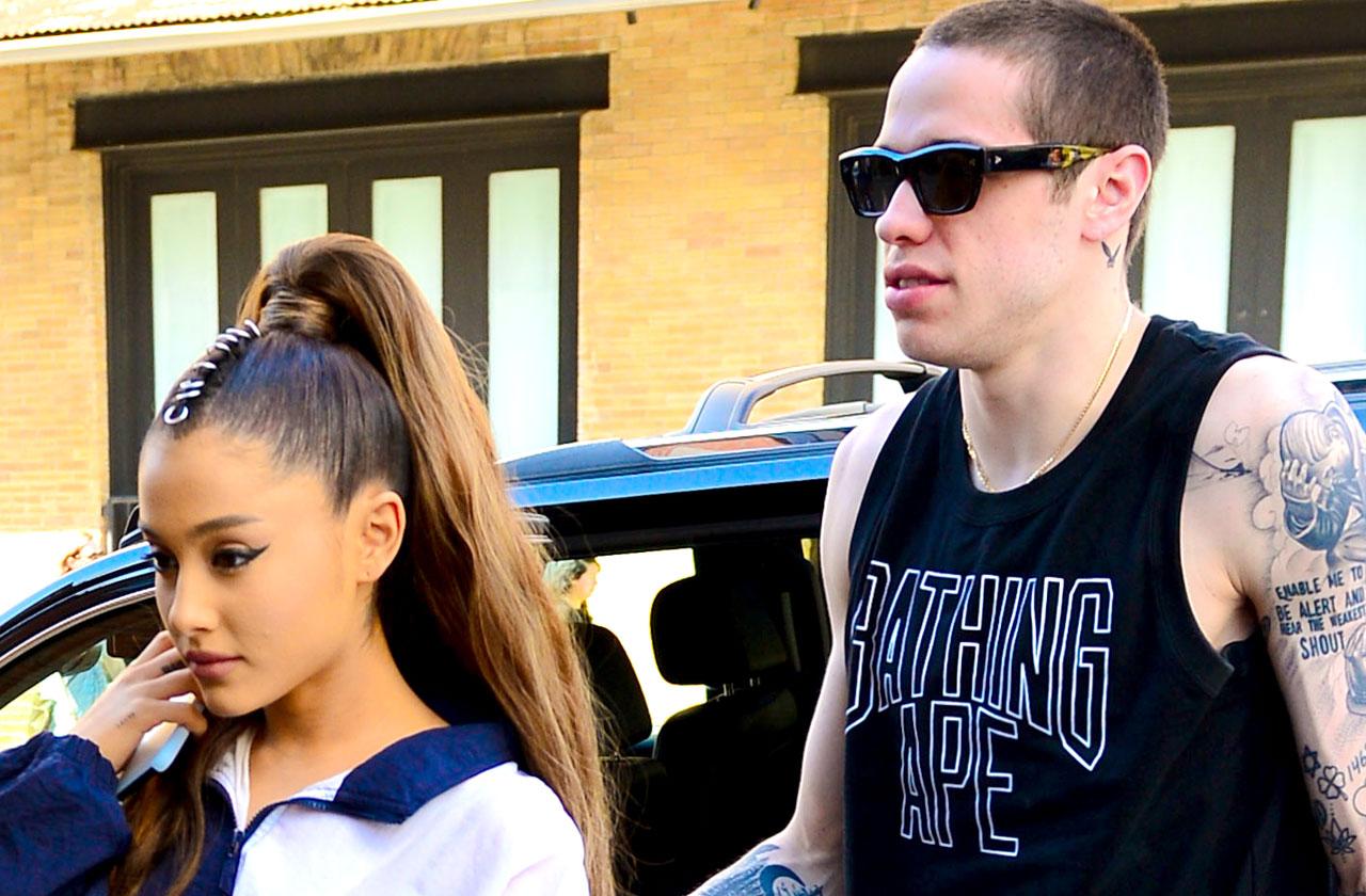 //ariana grande defends fiancé pete davidson manchester bombing joke pp