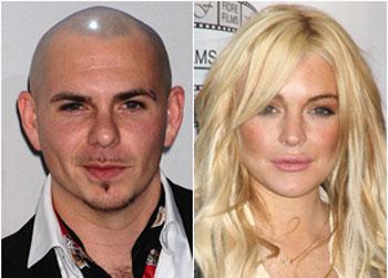 //pittbull lindsay lohan give me everything inf