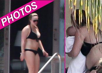 //hilary duff bikini sn