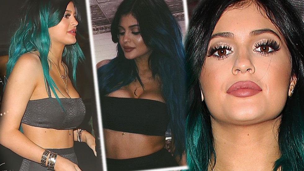 Saline At Seventeen Kylie Jenner Had Breast Enlargement Claims 