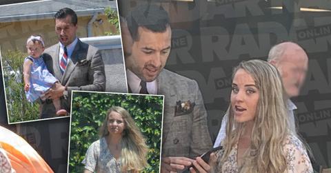 Jinger's Hollywood Makeover! Duggar Appears Bronze & Blonde In LA Church Outing