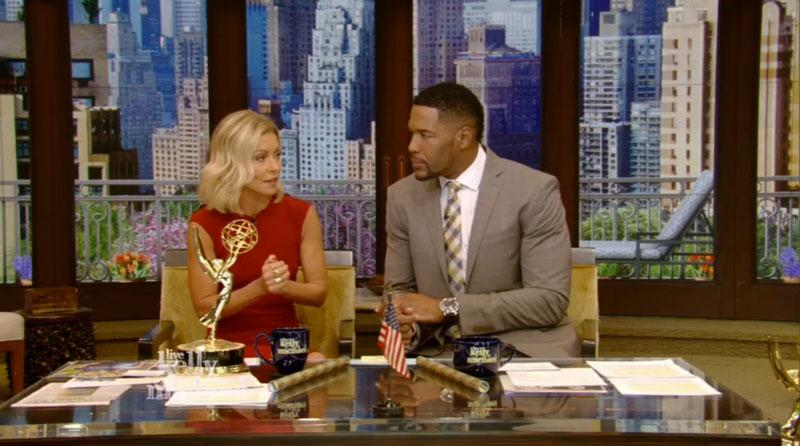 Kelly Ripa Michael Strahan Friendly Live Feud Over