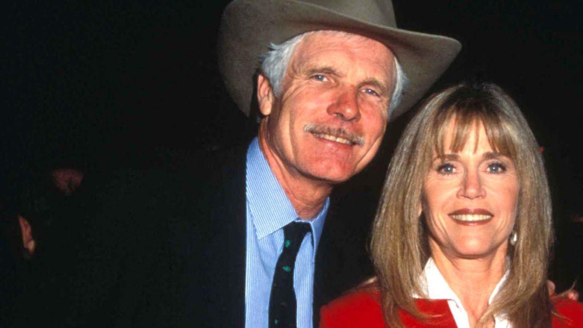 Photo of Ted Turner and Jane Fonda