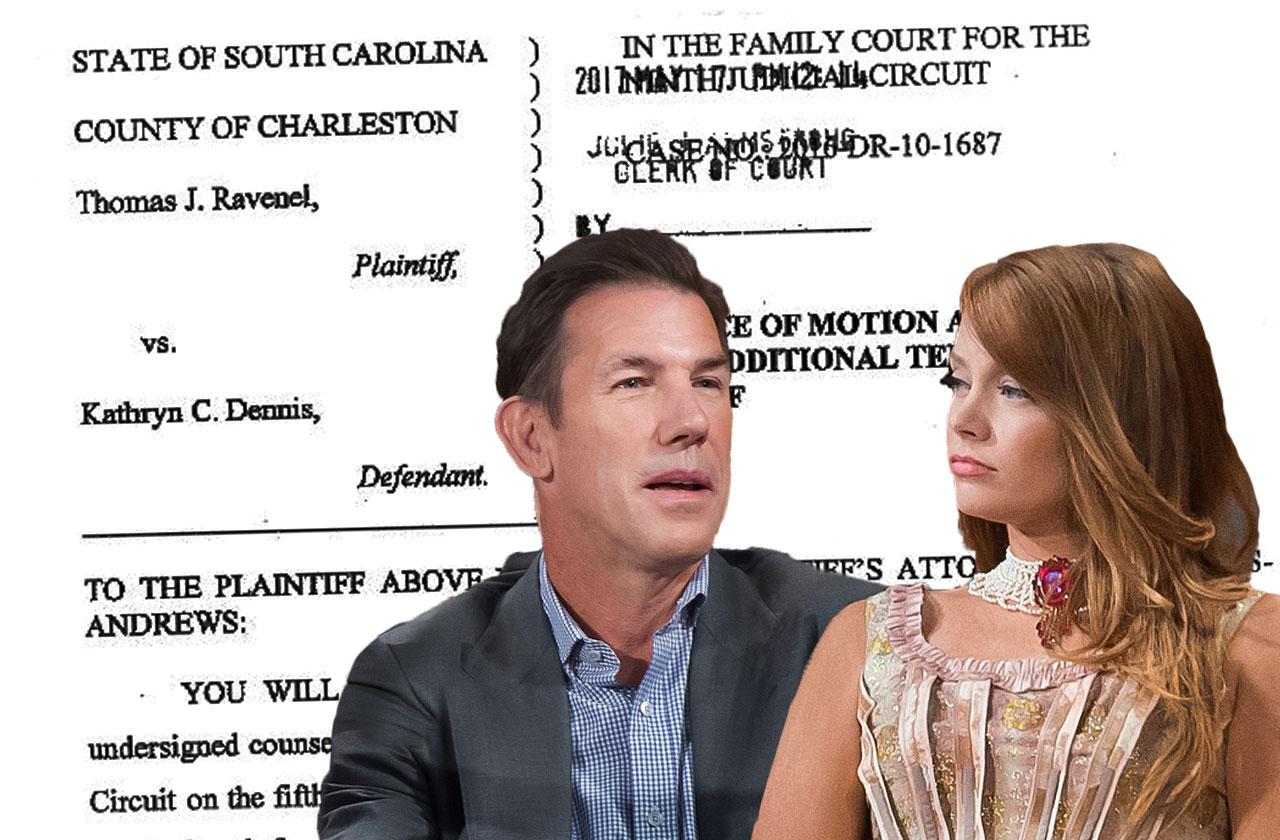 thomas ravenel custody battle kathryn dennis drug alcohol abuse claims