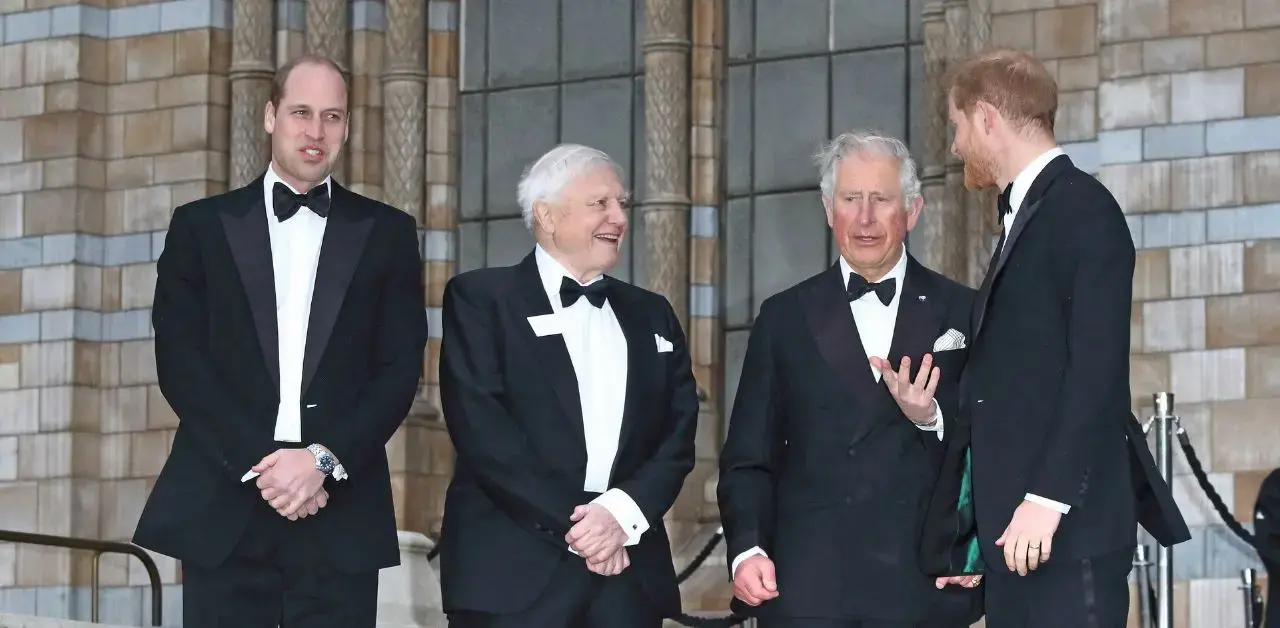 Photo of Prince Harry, King Charles, Prince William