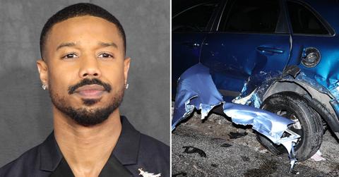 michael b jordan ferrari crash investigation update video